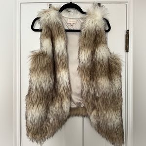 NWT Faux Fur Vest